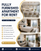 Premium 1BHK Serviced Flat in Bashundhara R/A!
